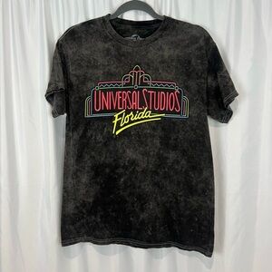 Universal Studios Resort Orlando Florida Vintage Style Black T-Shirt